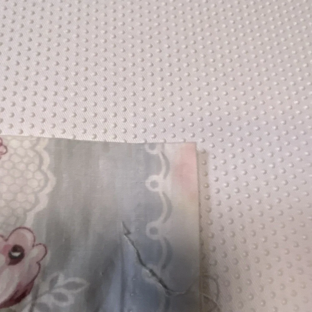 Vintage Croscill Priscilla window valance shabby chic cottage core romantic rose